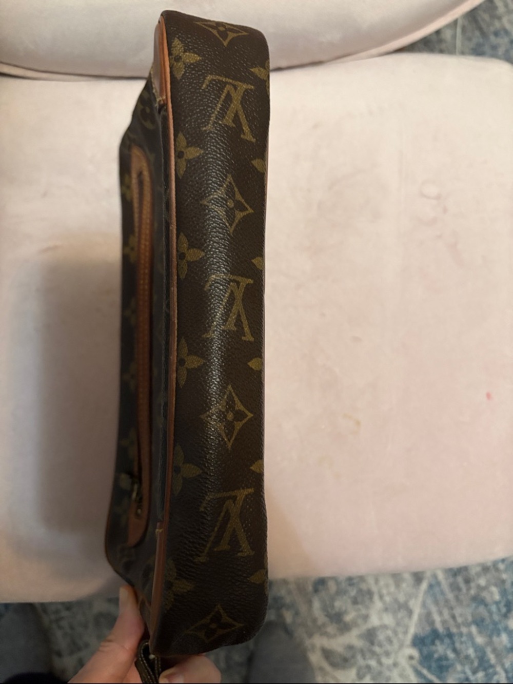 Louis Vuitton Marly Dragonne Clutch Monogram Canvas GM - Picture 4 of 9